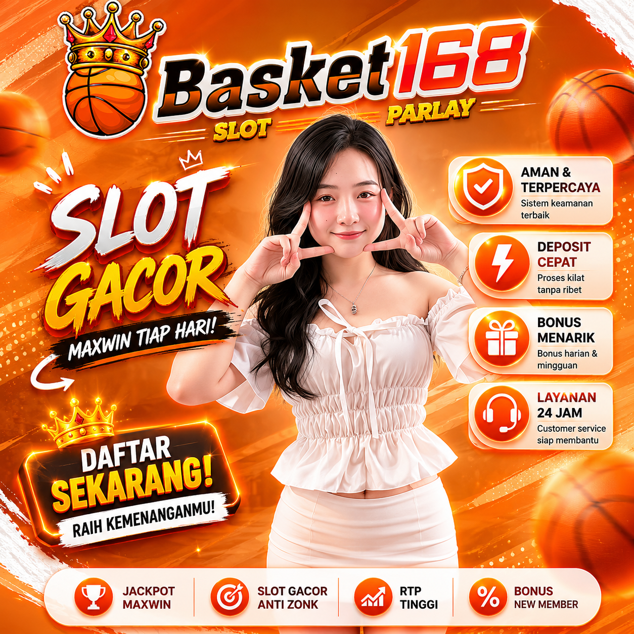 BASKET168 Front Black 